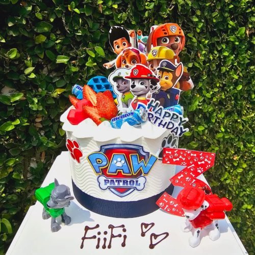 6 inches Paw Patrol Cake