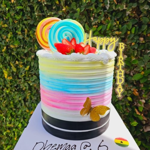 8 inches Medium Cake